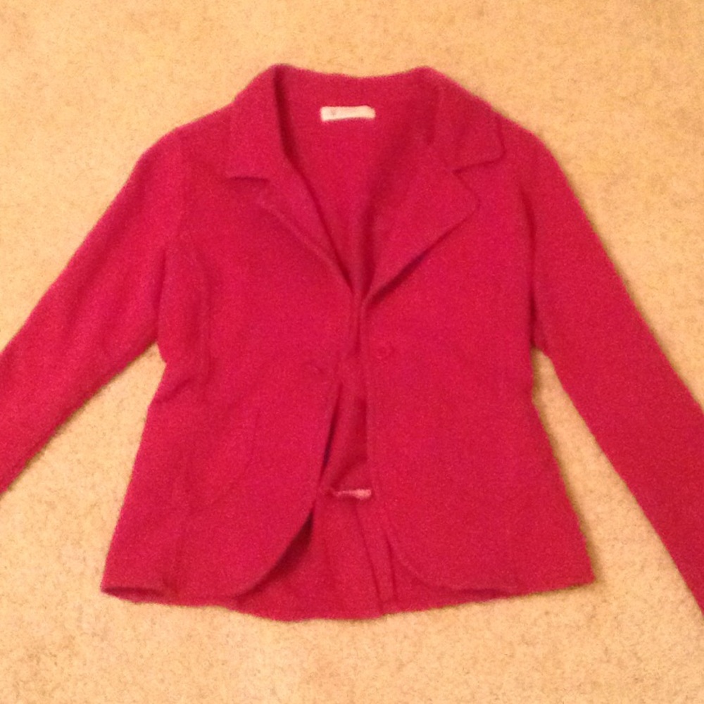 Hot pink jacket